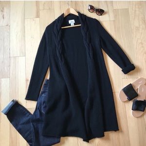 Neiman Marcus 100% Cashmere Duster Cardigan